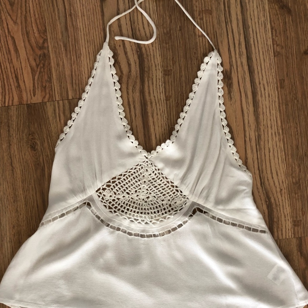 White Halter Top from Nordstrom